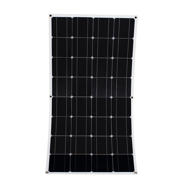 100W flexibilní monokrystalický solární panel