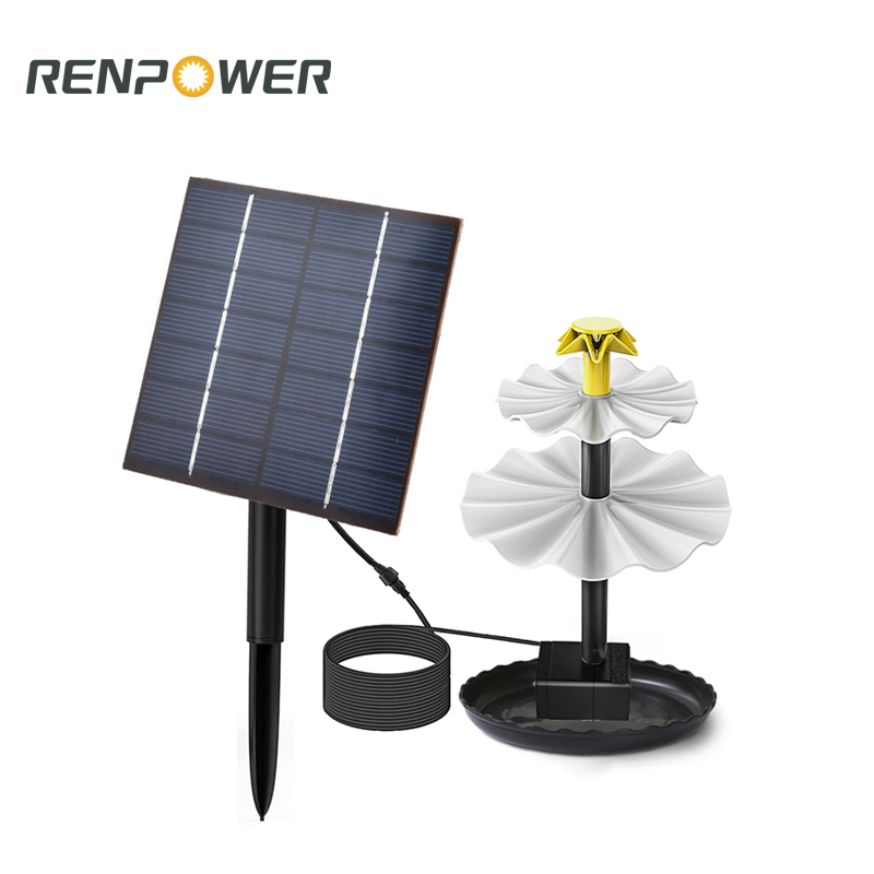 Edit Factory Direct Supply Supply Solar Water Pump Fontána, fontána bazénu, koláčka na kolísání, cirkulace vody z rybího nádrže